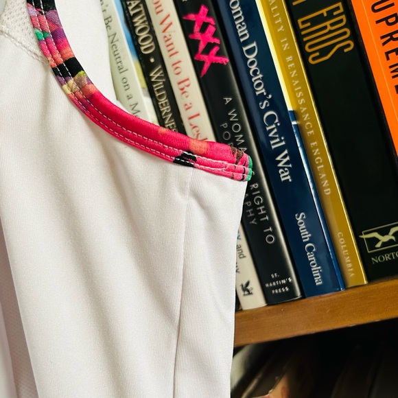 Fila White Racerback Sleeveless Tennis Pickleball Drop Waist Dress size XL - Picture 3 of 14